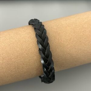 Black Men’s Braided Bracelet